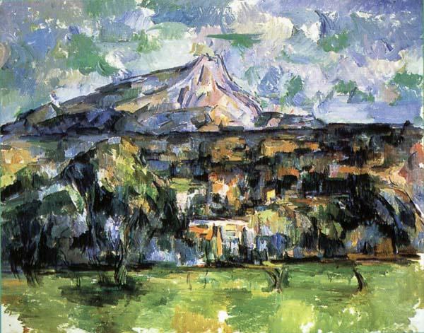 Paul Cezanne La Montagne Sainte-Victoire vue des Lauves china oil painting image